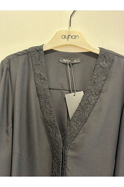 AYHAN Front Placket Cubed Sleeve Cube Blouse