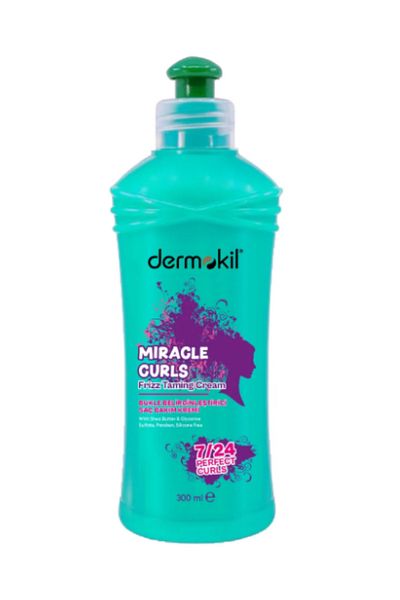Dermokil 300 ml Hair Care Cream and Curl - Determining Hair Brush