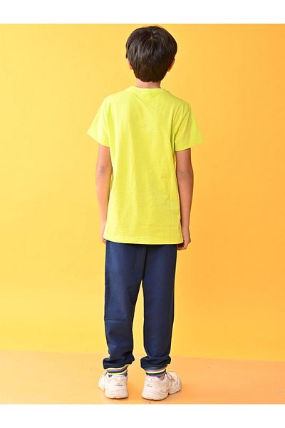 Anthrilo By Styli Zebra Print T-Shirt & Joggers Set