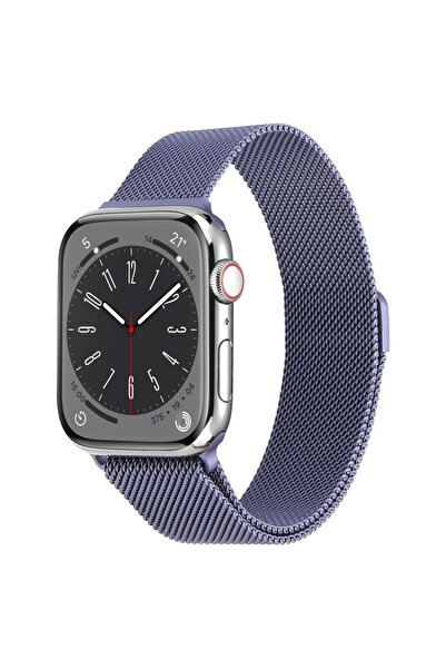 UnDePlus Apple Watch 10/11 42mm-38/40/41mm Kordon Milano Loop Metal Kordon 2/3/4/5/6/se/7/8/9