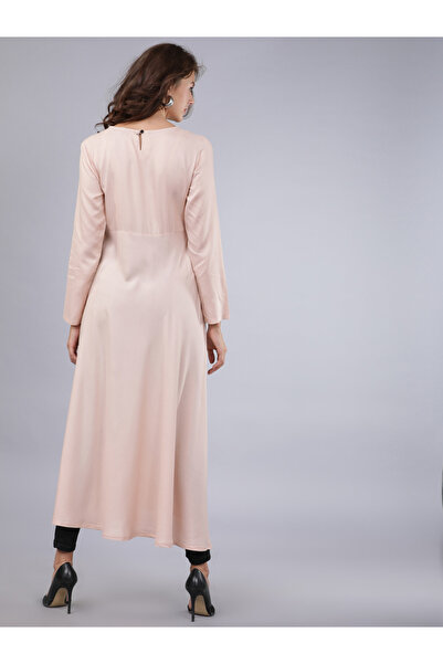 Vishudh By Styli Button Detail Tassel Detail A Line Maxi Kurta