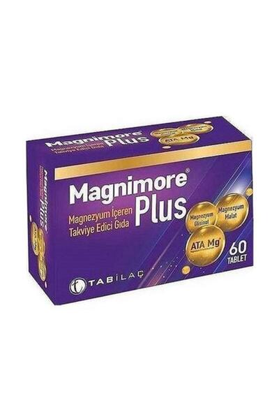 Magnimore Plus 60 Tablet (MAGNEZYUM) Skt:11/2026