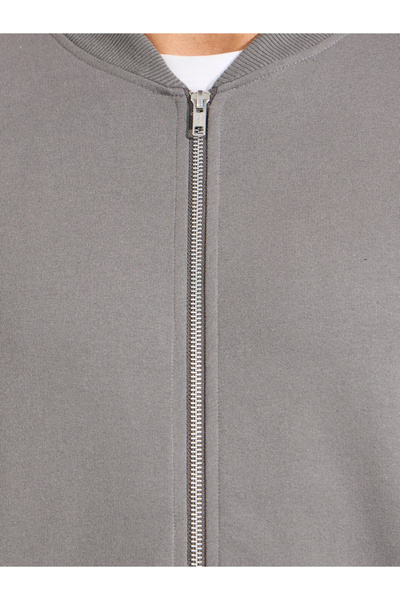 Styli Zip Through Relaxed Bomber Jacket