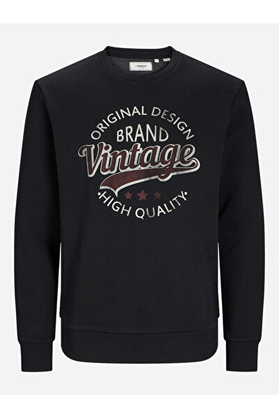 Produkt By Styli Graphic Print Rib Cuffed Sweatshirt