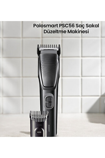Polosmart Siyah PSC56 Çok Fonksiyonlu Saç ve Sakal Düzeltme Aleti