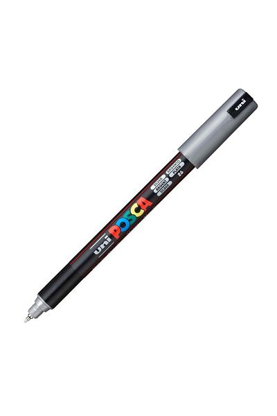 Uni Posca Pc-1Mr - 0.7mm Silver