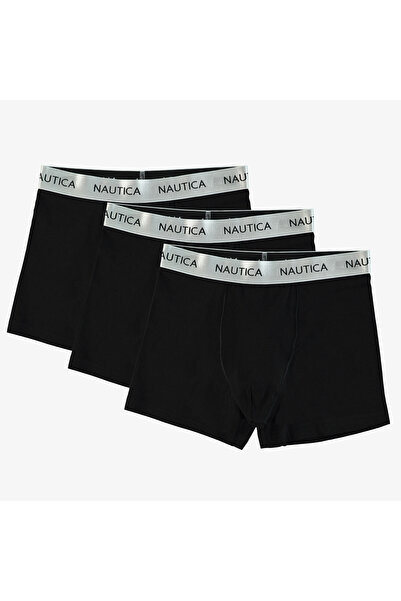 Nautica Erkek Siyah 3lü Boxer