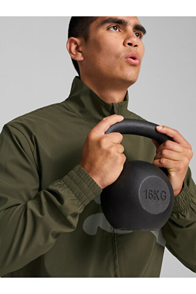 Puma Train Big Cat Woven Full Zip Jacket