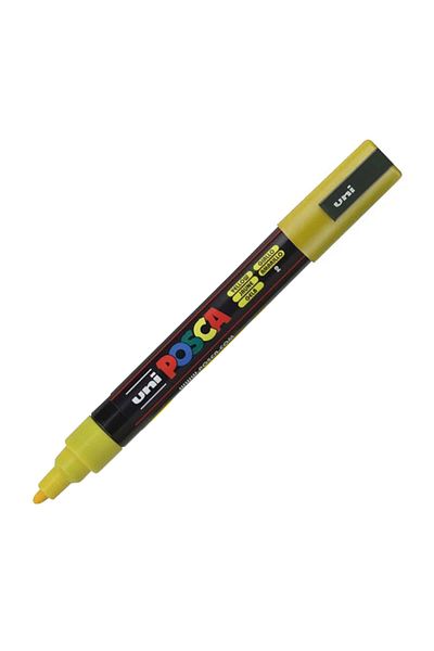Uni Yellow Posca Pc-5M (1.8-2.5mm)