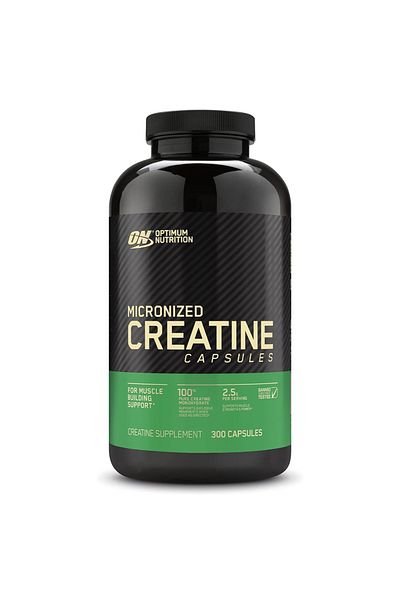 Optimum Nutrition Micronized Creatine Capsules, 300 Capsules