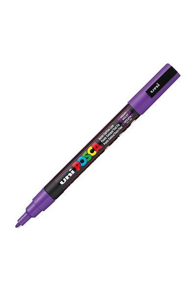Uni Purple Posca Pc-3M (0.9-1.3mm) Pencil