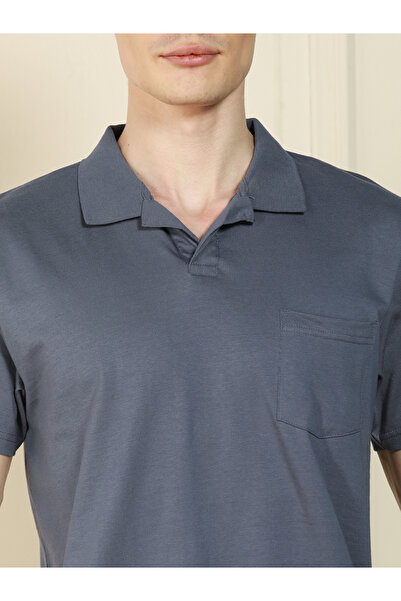 Dennis Lingo By Styli Regular Fit Plain Polo with Patch Pocket
