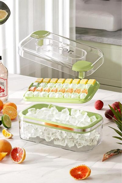 Sezka Life Ice Cube for Food Grade with Large Capacity - Ice Cream Mold