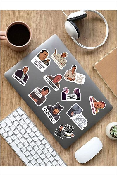 Piksel Grafik Σετ αυτοκόλλητων τηλεφώνου Kolpaçino Laptop Tablet Agenda