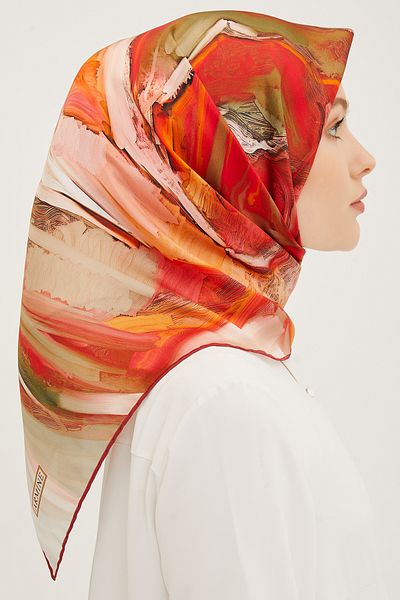 Armine Ειδική σειρά Nostalgia Twill Μεταξωτό Κασκόλ 8958-04