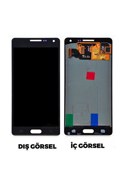 Samsung Teknonet Galaxy A500 A5 2015 Uyumlu Lcd Dokunmatik - Siyah