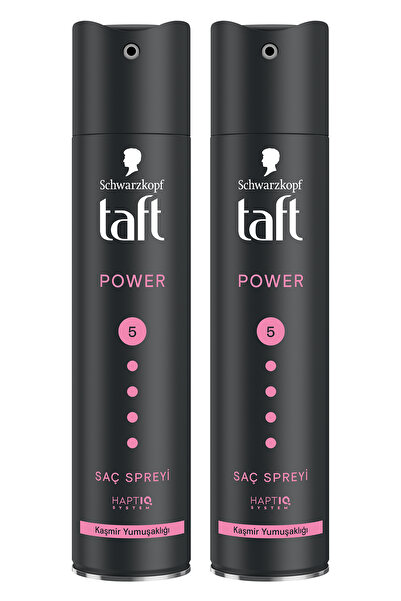 Taft Power Cashmere Hair Spray 250ml - Mega Strong, Set of 2