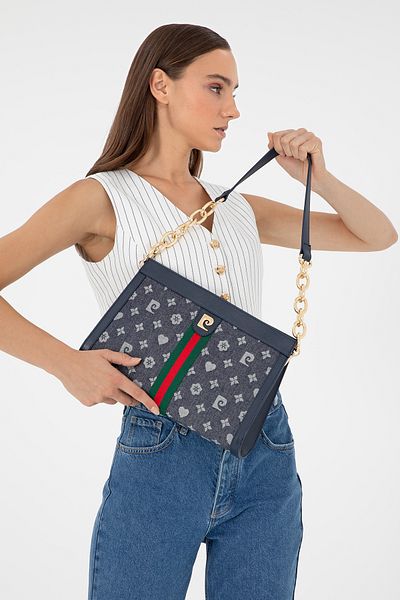 Pierre Cardin Geanta de umar Laci Denim pentru dama 05PO24K1982