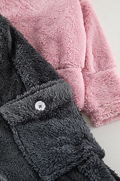 TRENDYOLKIDS Powder Textured Knitted Bottom-Top Suit Tkdaw25Au00132