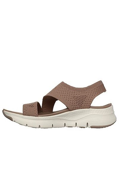 SKECHERS Arch Fit - صندل بني للسيدات من Brightest Day 119458   موك