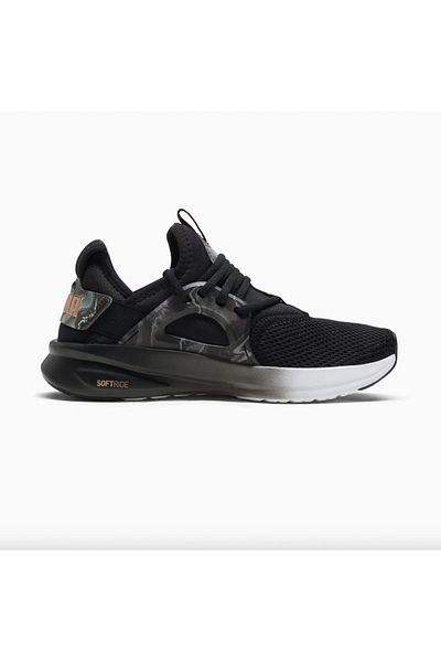 Puma Softride Enzo Evo Geode - Puma Black and Puma Gold Shoes