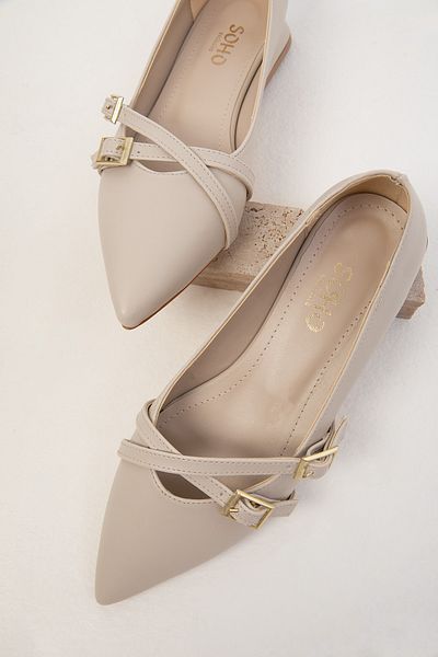SOHO Ten Women's Classic Heeled Shoes - 19764 Model