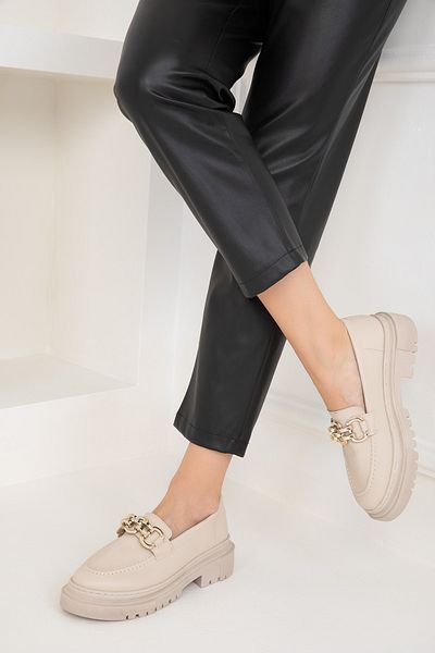 SOHO Beige Freizeitschuhe für Damen 17868