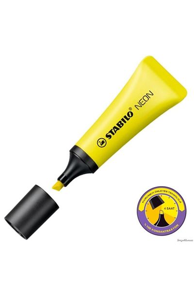 Stabilo Neon Yellow Highlighter