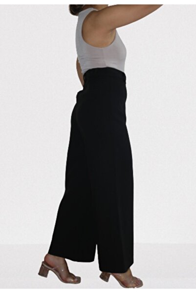 TWİN COLLECTION Black Culotte Pants