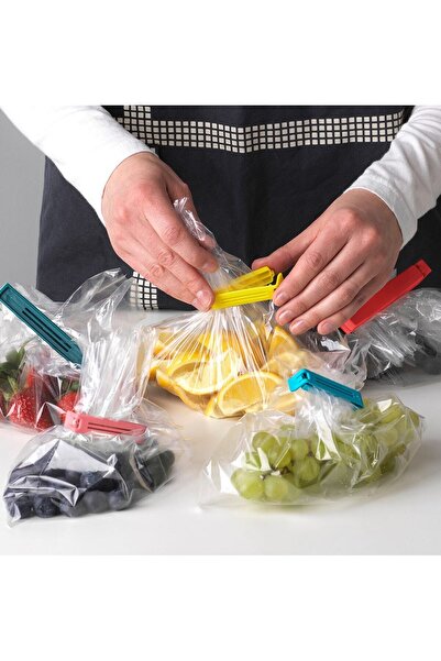 IKEA Bevara Paket Poşet Mandalı Klipsi / 26 Adet