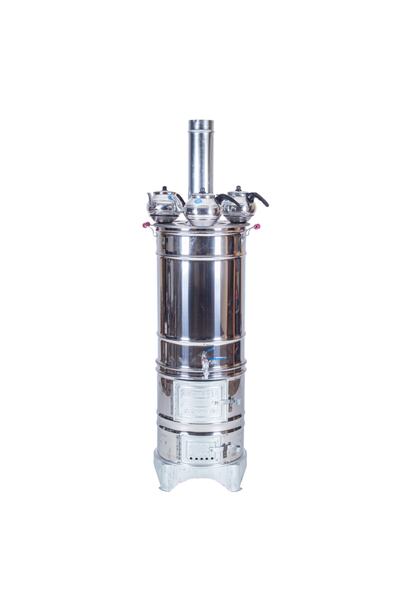 METEHAN MANGAL SOBA Battal Boy 60 Litre 3 Demlikli Semaver Mth-561