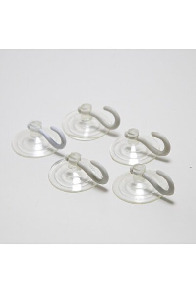 admay Askılıklı Plastik Güçlü Vantuzlu Büyük Boy (4cm) 100 Adet 1 Paket