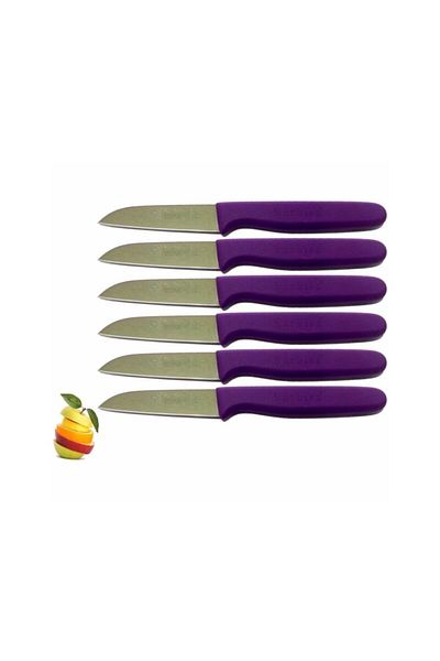 Sürbisa Purple Fruit Knife Set of 6