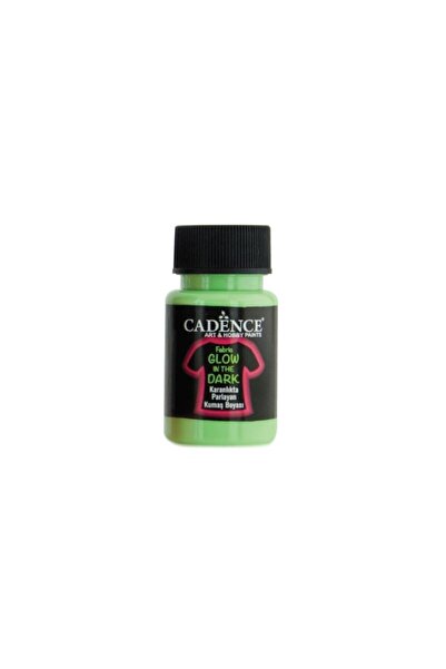 Cadence Gece Parlayan Kumaş Boya - Koyu Yeşil - Glow In Dark 50ml