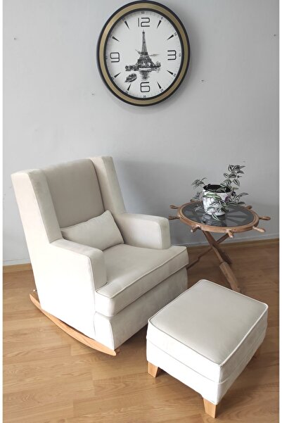 NOSSO HOME Emzirme Koltuğu, Sallanan Koltuk, Tv Koltuğu ( City Meşe )