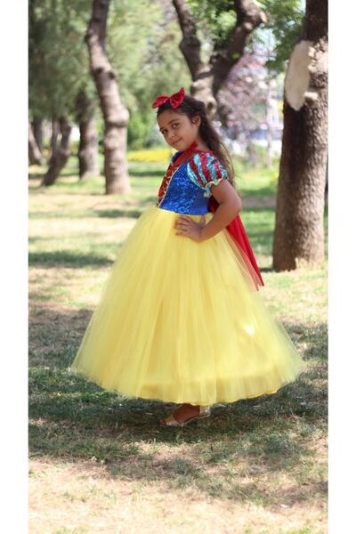 Çocuk Kostüm Pamuk Prenses Kız Ü