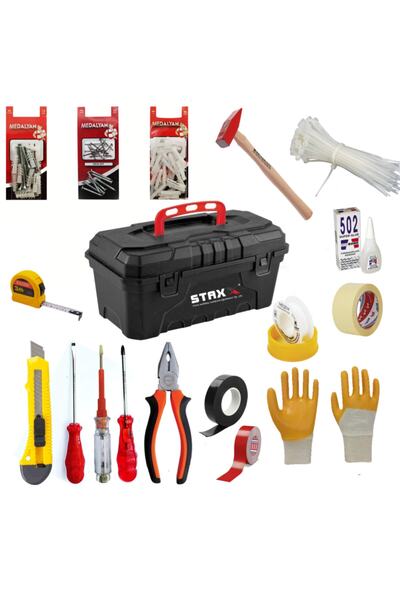 Millian Full Takım Çantası Dolu Dolu Alet Hırdavat Takım Çantası Usta Seti 24...