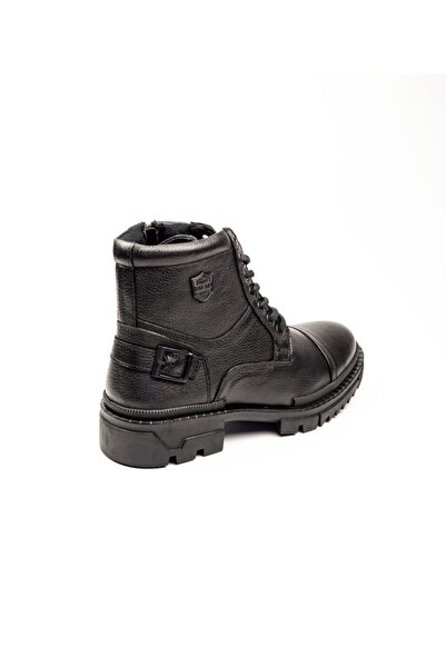 Kinetix 101043997 Dida Siyah Deri Erkek Bot Siyah-44