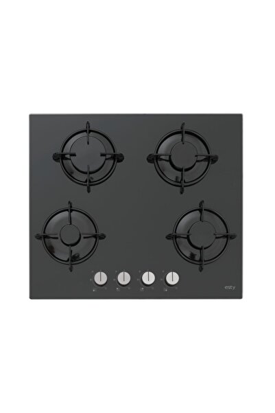 Esty Aco5357b02 60 Cm Siyah Ankastre Cam Ocak