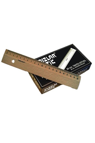 Yıldızlar Yayınları Stars Wooden Ruler 20 Cm Code:090