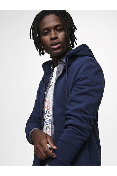 Only & Sons Onsceres Life Zip Thr. Hoodie Sweat Noos Ανδρικό φόρεμα μπλουζάκι