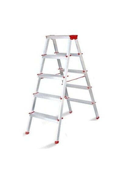 Genel Markalar Akrobat Merdiven 5+5 Çift Çıkış Alüminyum