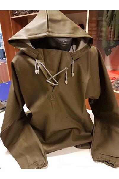 Gül بدلة صيد السمك معطف واق من المطر كاكي - صياد - صياد - مزارع - ري - مقاوم ...