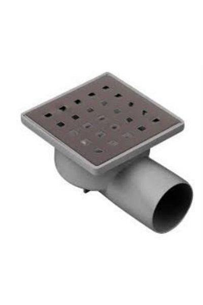 Tema Stainless Square Floor Drain - With Strainer, Q50 Pc 93210