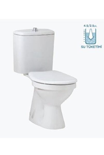 Seramiksan Natura Alttan Çıkışlı Klozet Rezervuar Soft Kapak Iç Takım