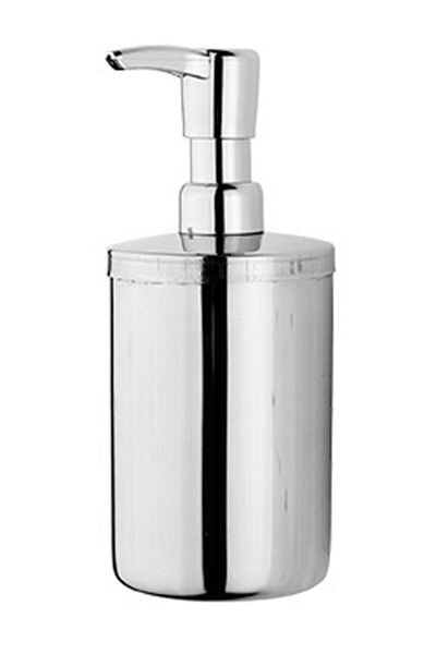 Tema Bathroom Silva Liquid Soap Dispenser Stainless Chrome Set Top 81207