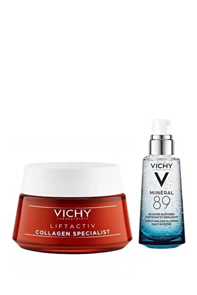 Vichy Mineral 89 + liftactiv Collagen Specialist Cilt Bakım Seti