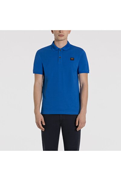 PAUL&SHARK Ανδρικό μπλουζάκι με λαιμόκοψη Navy Blue Polo