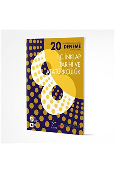 5 yıldız yayınları Beş Yıldız 8. Sınıf T.c Inkılap Tarihi Ve Atatürkçülük 20 ...