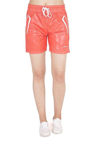 FORE SPORT Women's Dark Destina Shiny Pocket Detailed Shorts